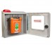 Cardiac Science Standard Size Wall Mount AED Cabinet w/Alarm & Strobe FITS G5 AED